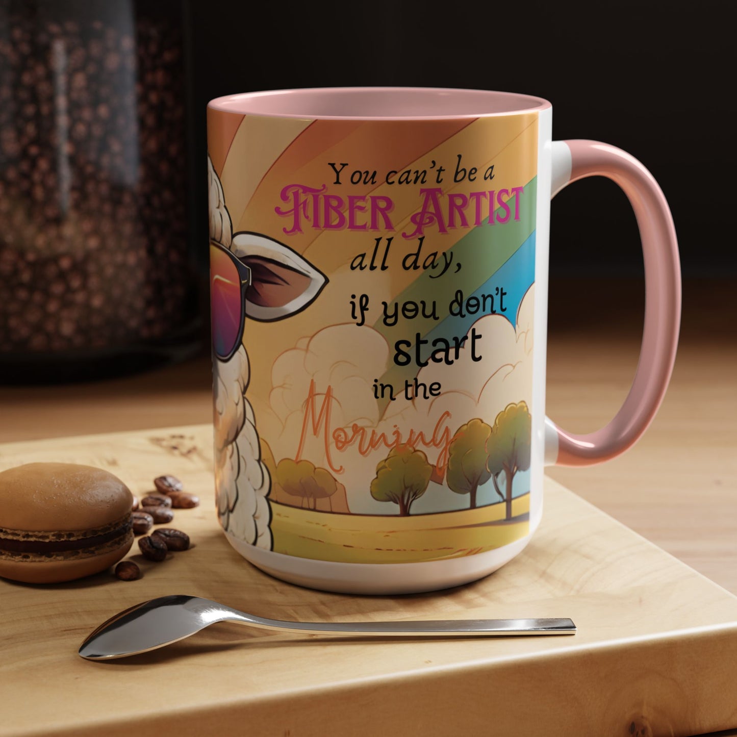 PFA "Quote" Accent Coffee Mug (11, 15oz)