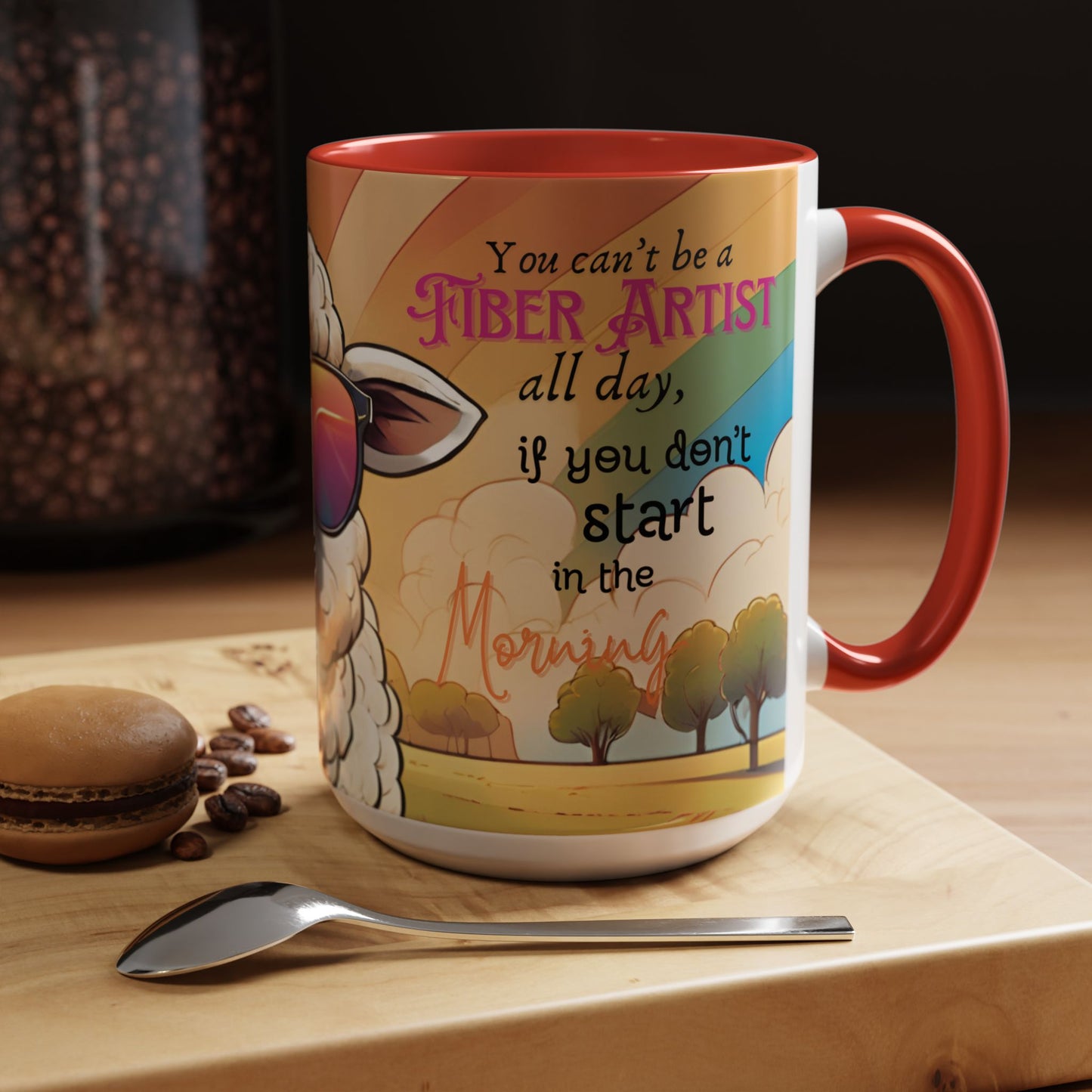 PFA "Quote" Accent Coffee Mug (11, 15oz)