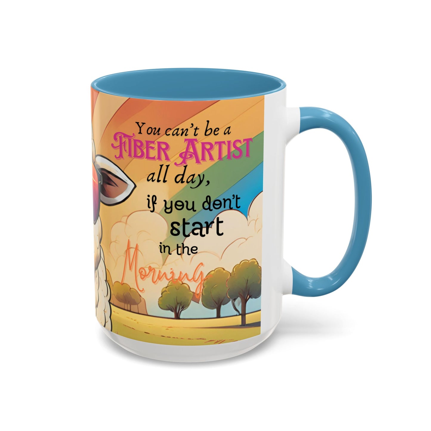 PFA "Quote" Accent Coffee Mug (11, 15oz)