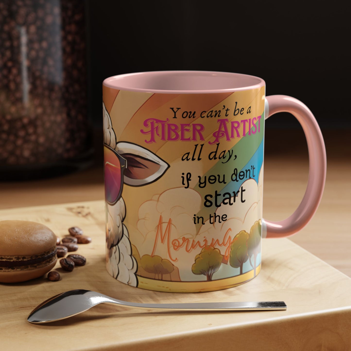 PFA "Quote" Accent Coffee Mug (11, 15oz)