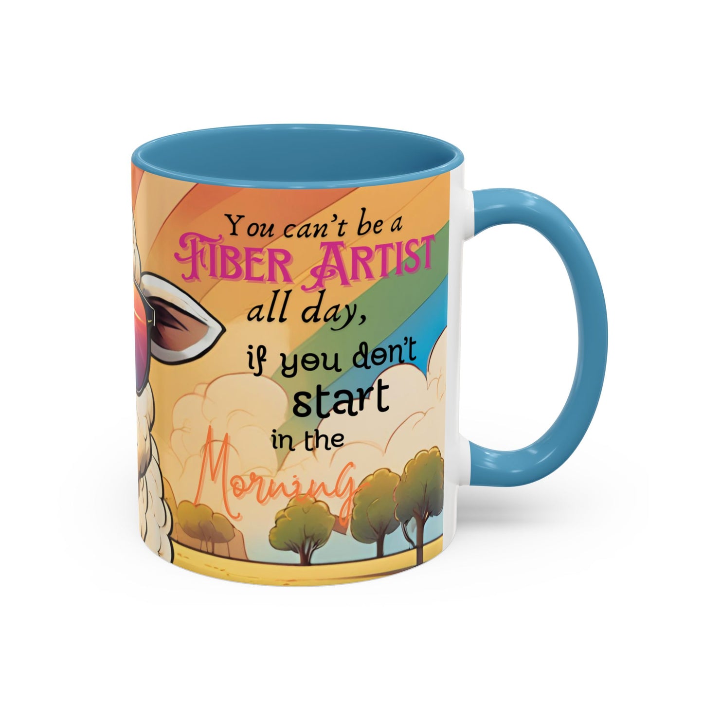 PFA "Quote" Accent Coffee Mug (11, 15oz)