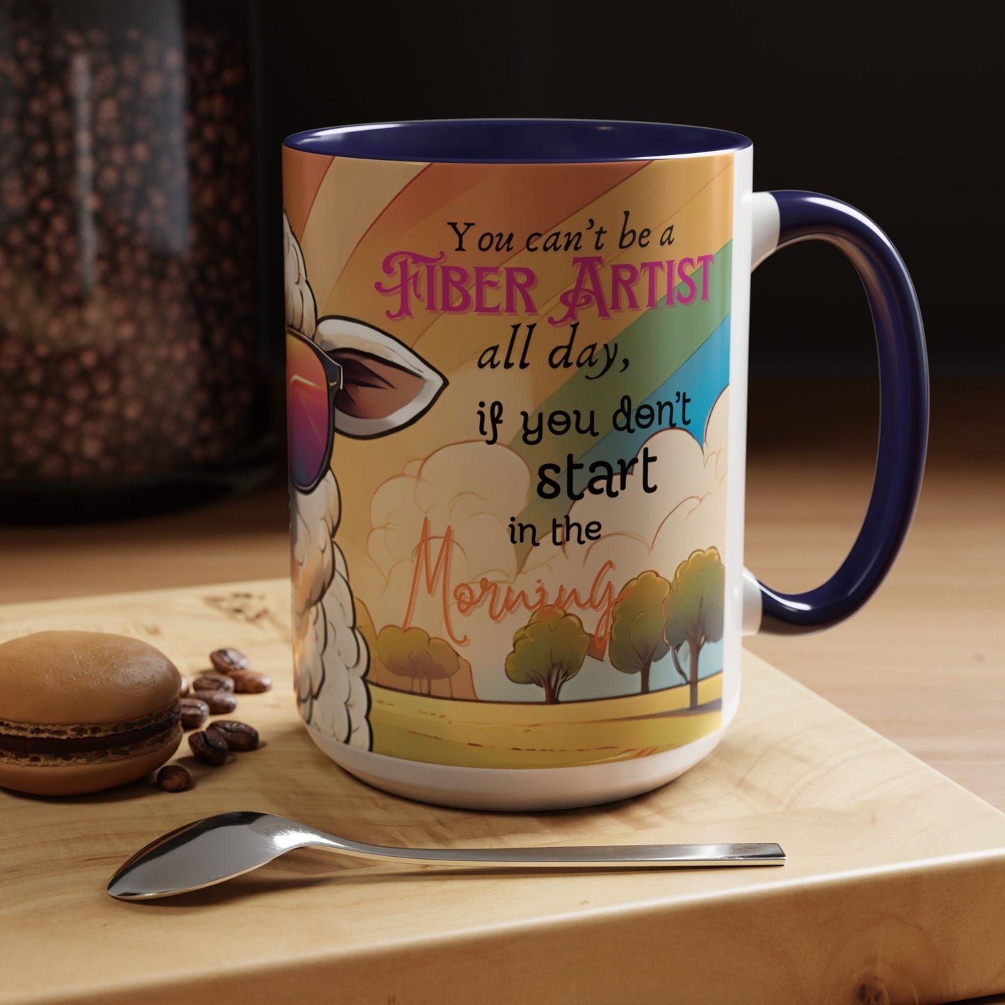 PFA "Quote" Accent Coffee Mug (11, 15oz)