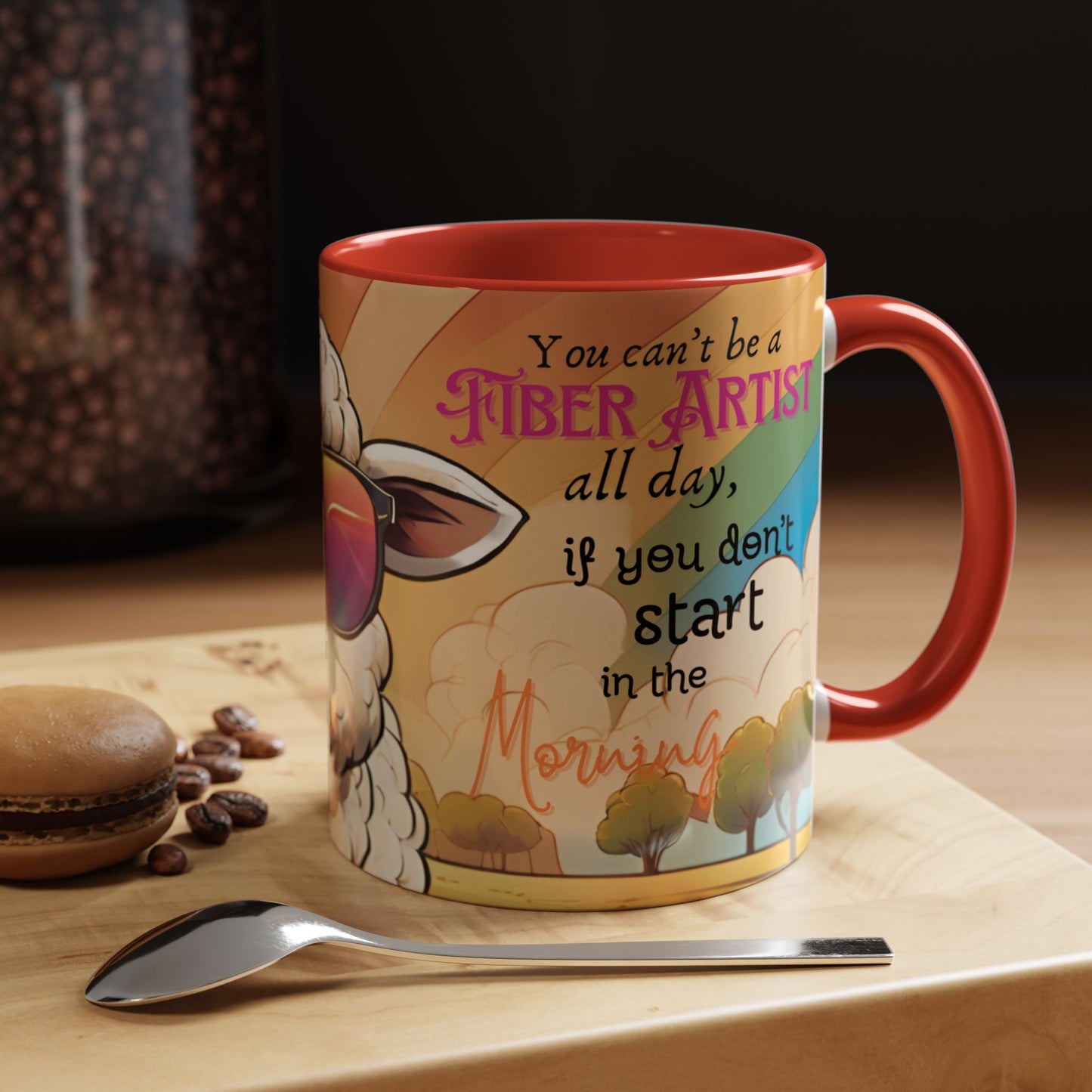 PFA "Quote" Accent Coffee Mug (11, 15oz)