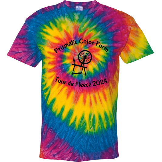 Tour De Fleece Black Tie Dye