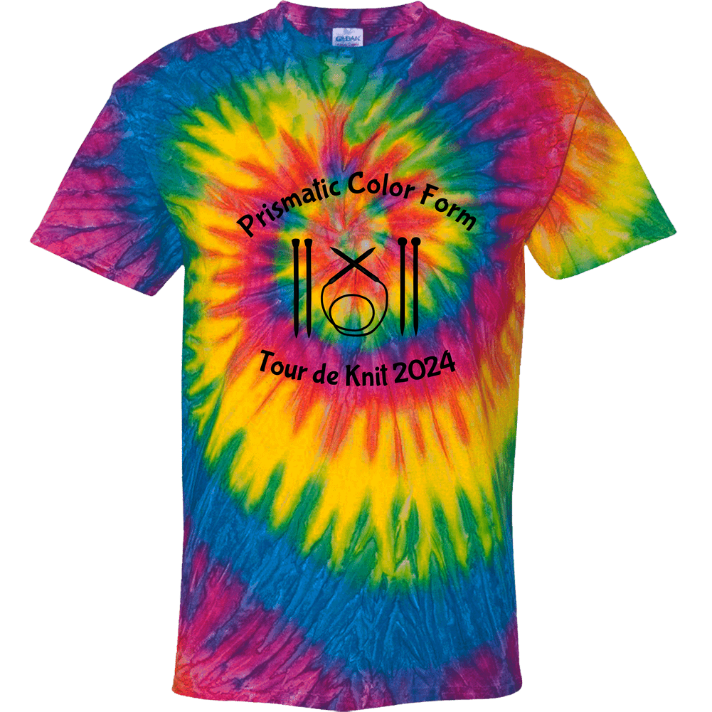 Tour De Knit Black Tie Dye