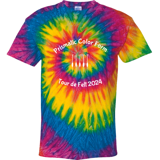 Tour De Felt White Tie Dye