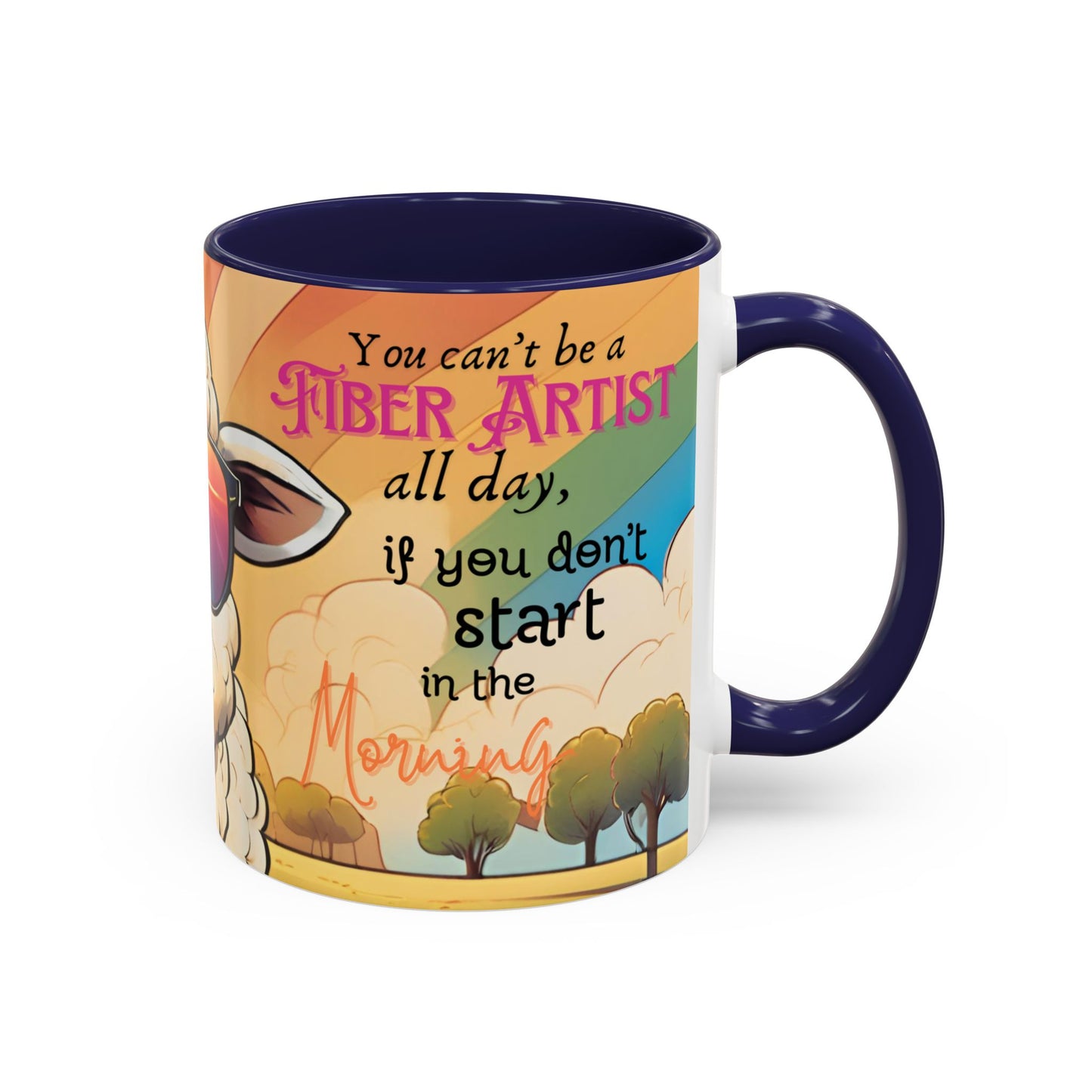 PFA "Quote" Accent Coffee Mug (11, 15oz)