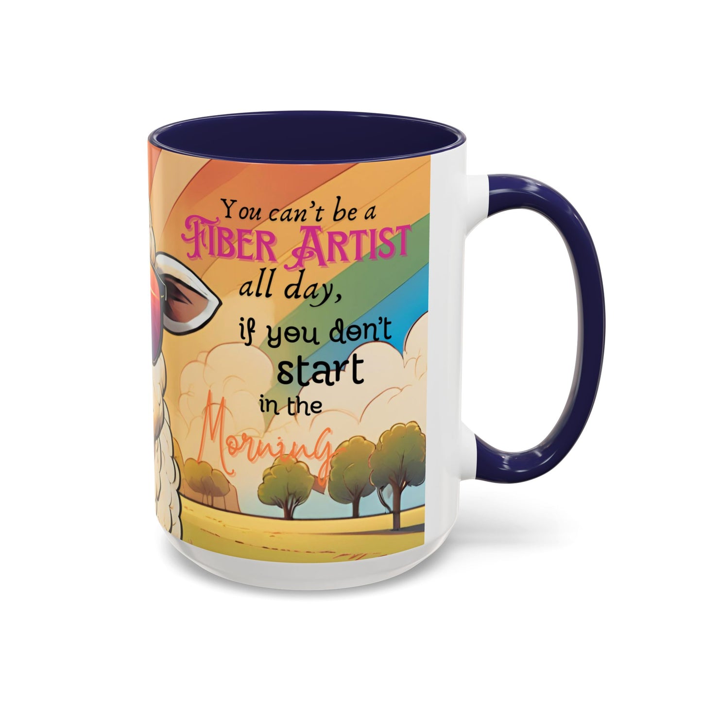 PFA "Quote" Accent Coffee Mug (11, 15oz)