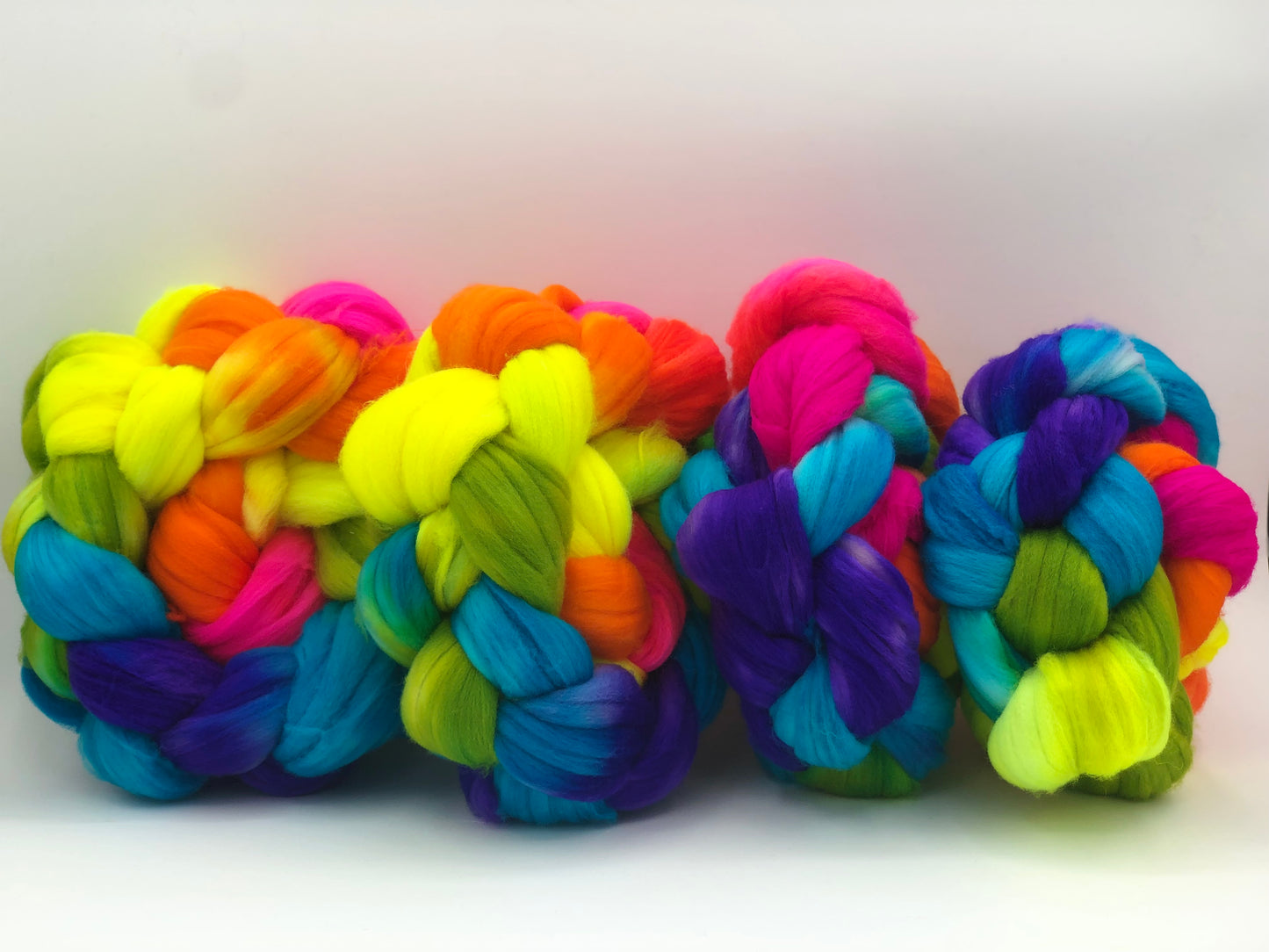 Neon Rainbow Fiber