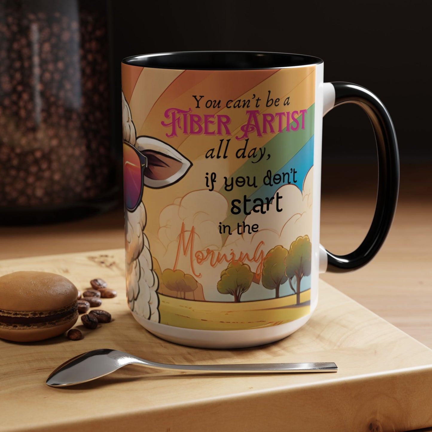 PFA "Quote" Accent Coffee Mug (11, 15oz)