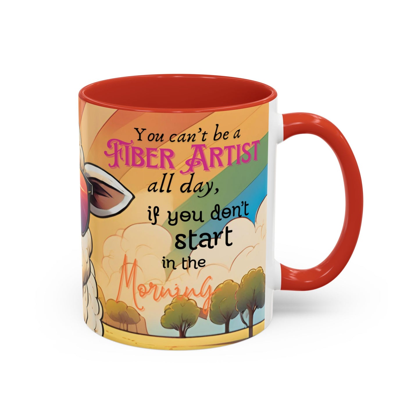 PFA "Quote" Accent Coffee Mug (11, 15oz)