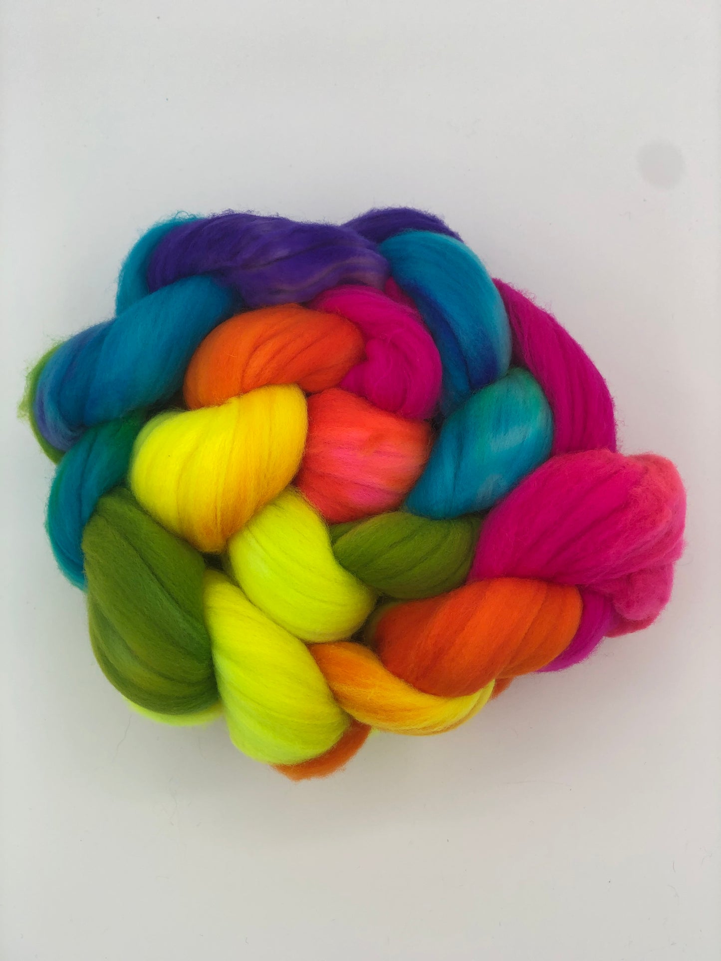 Neon Rainbow Fiber