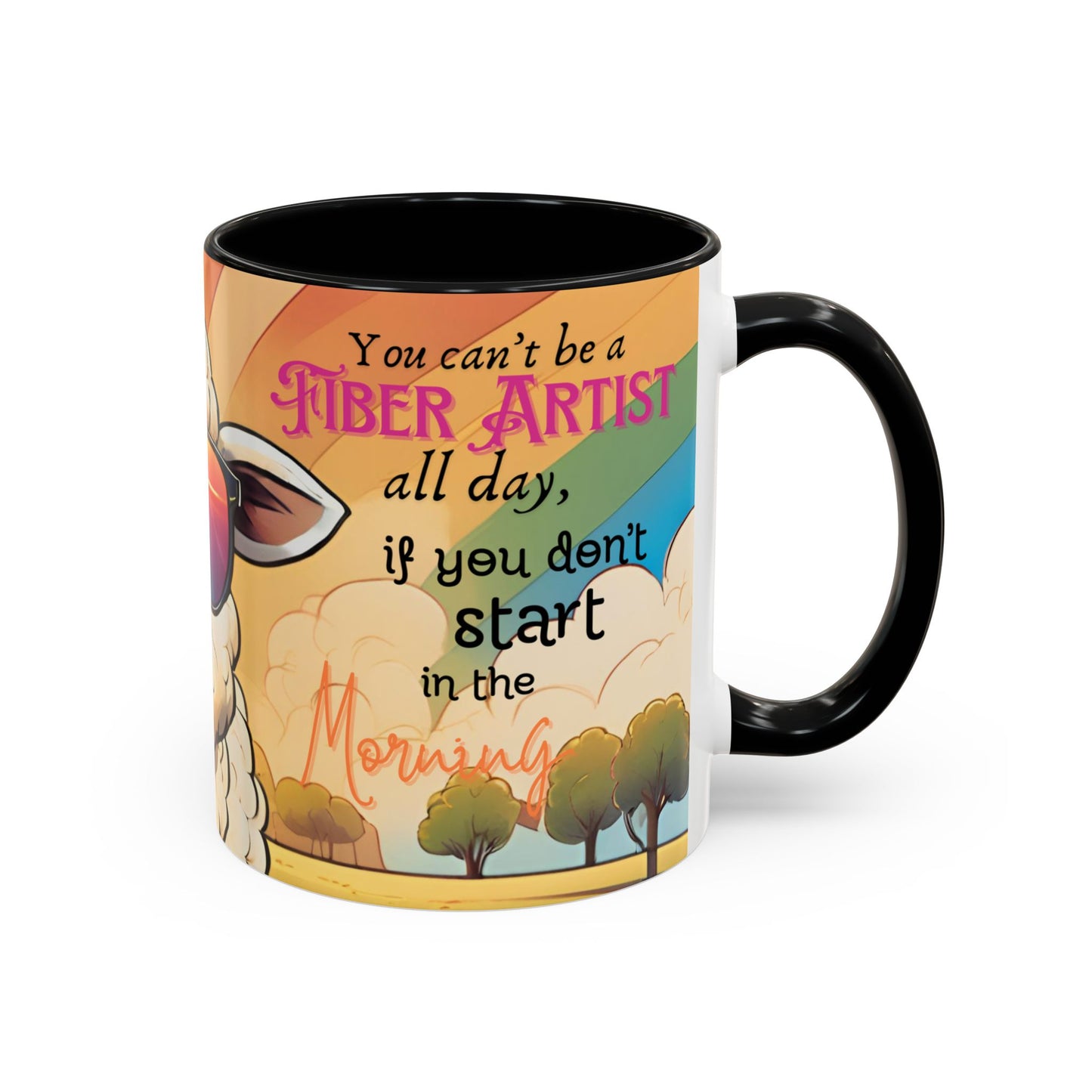 PFA "Quote" Accent Coffee Mug (11, 15oz)