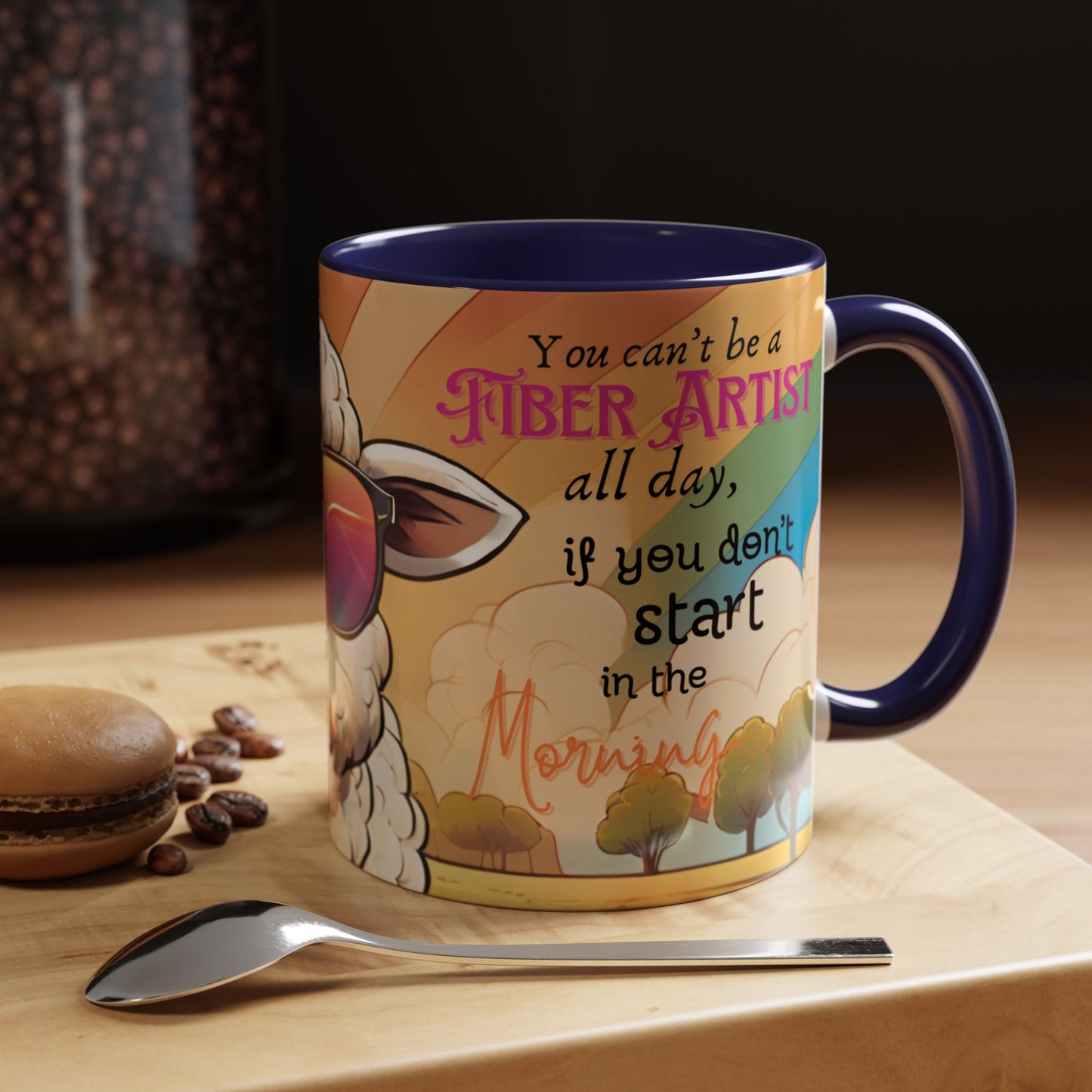 PFA "Quote" Accent Coffee Mug (11, 15oz)