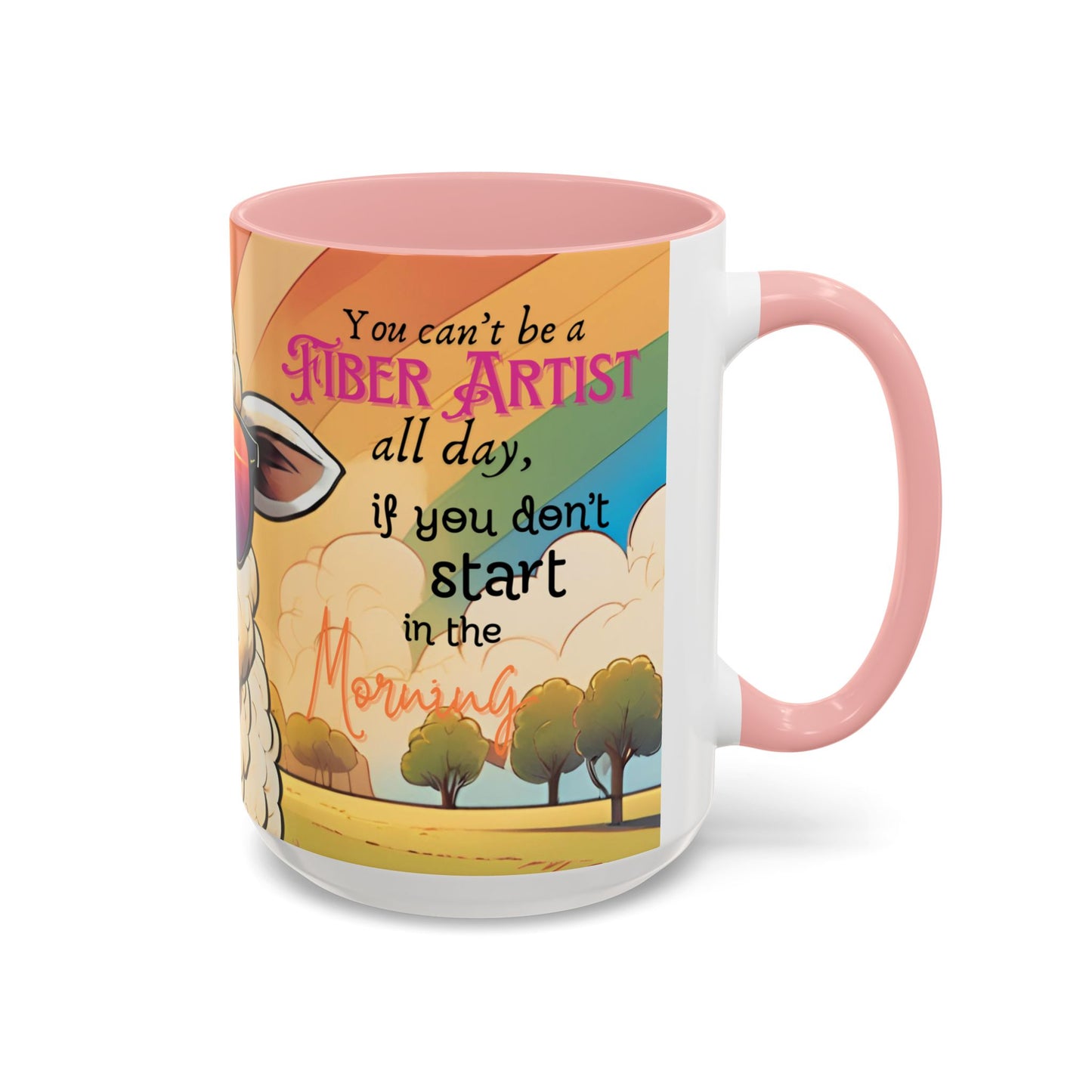 PFA "Quote" Accent Coffee Mug (11, 15oz)