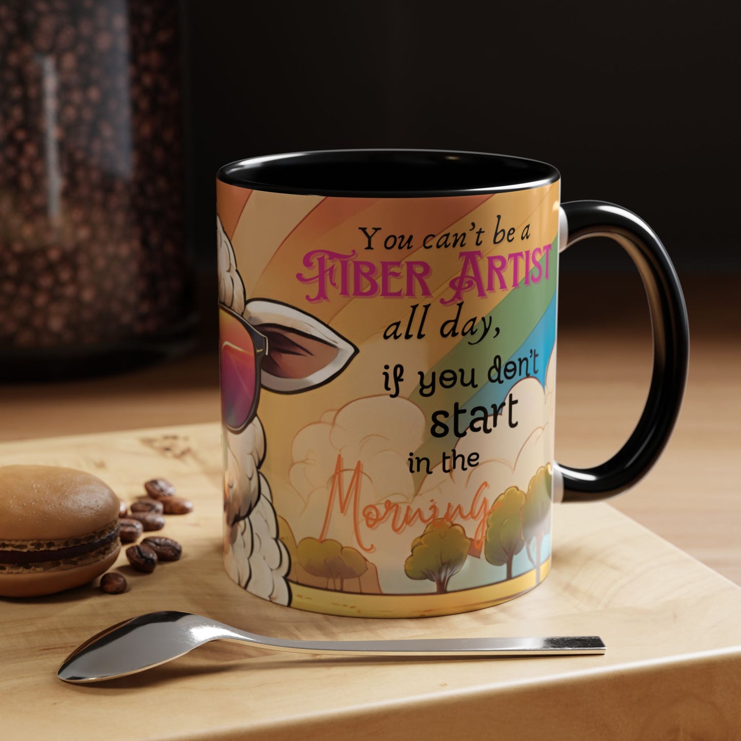 PFA "Quote" Accent Coffee Mug (11, 15oz)