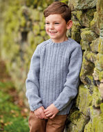 Child's Sweater in Bonus Aran