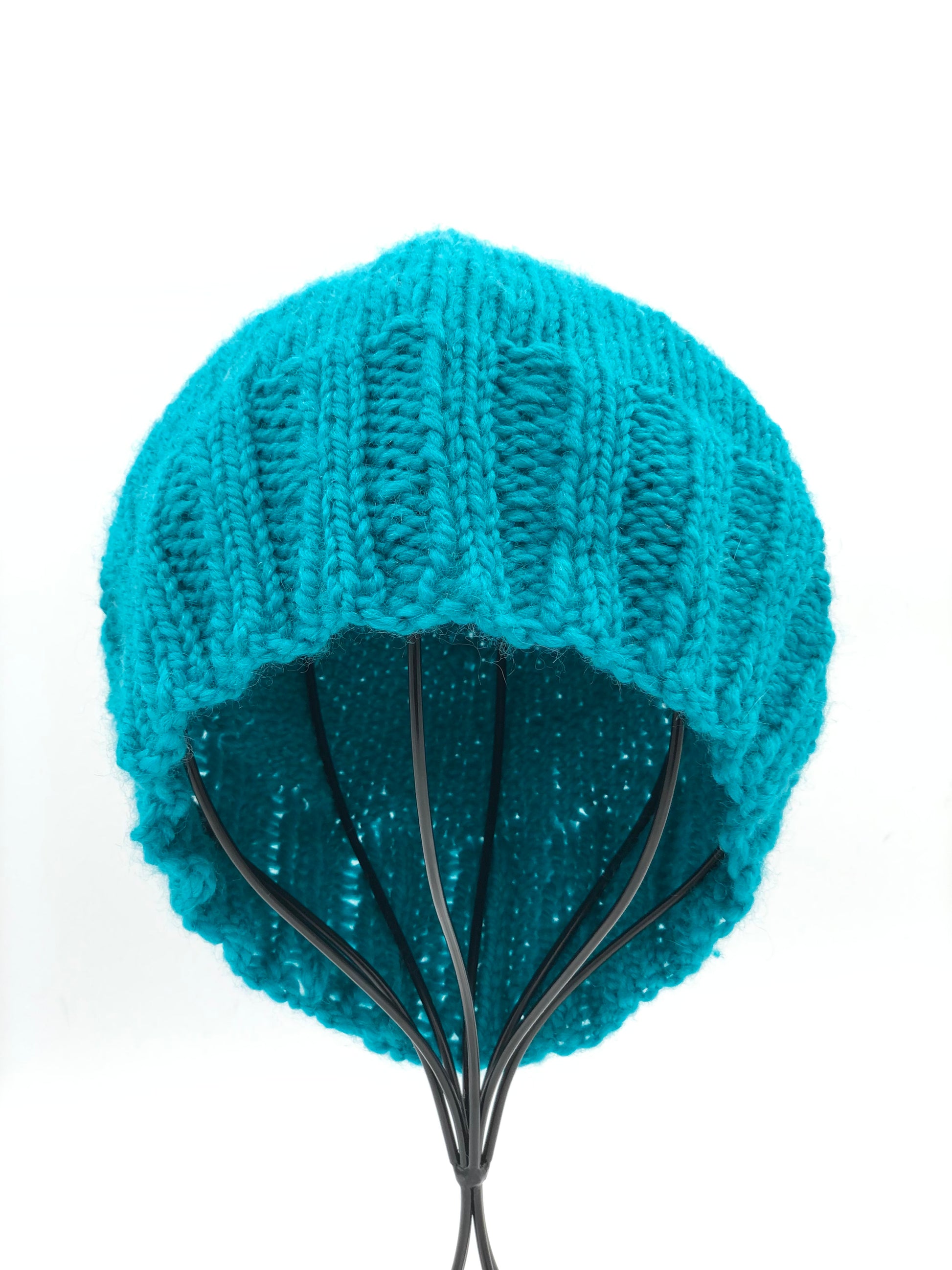 True Peacock Beanie - Front View