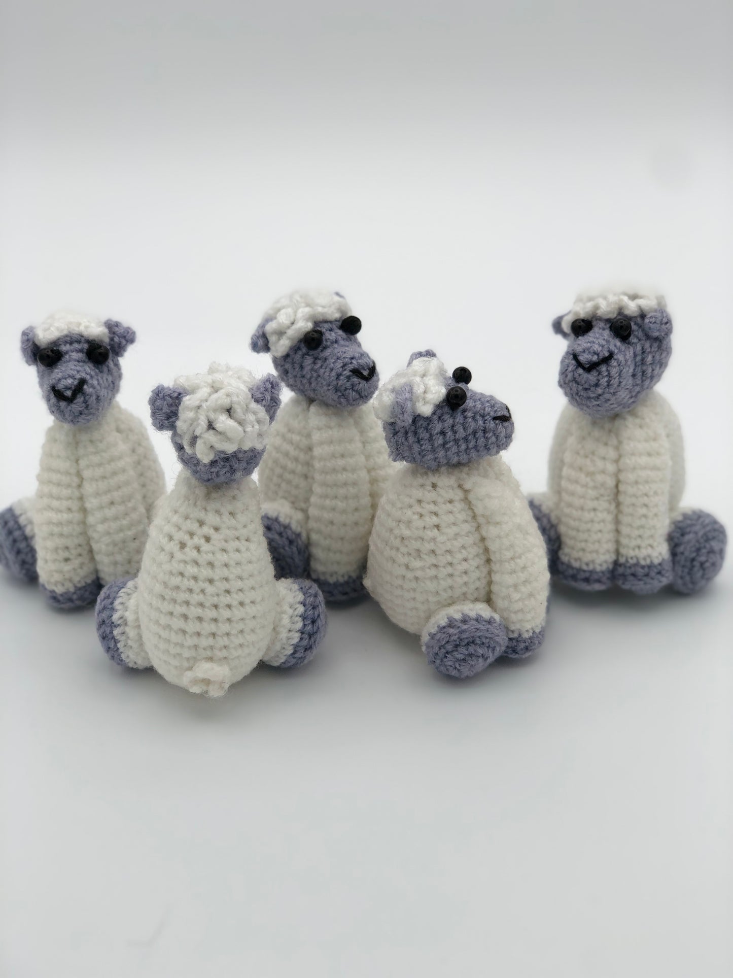 Amigurumi Sitting Sheep