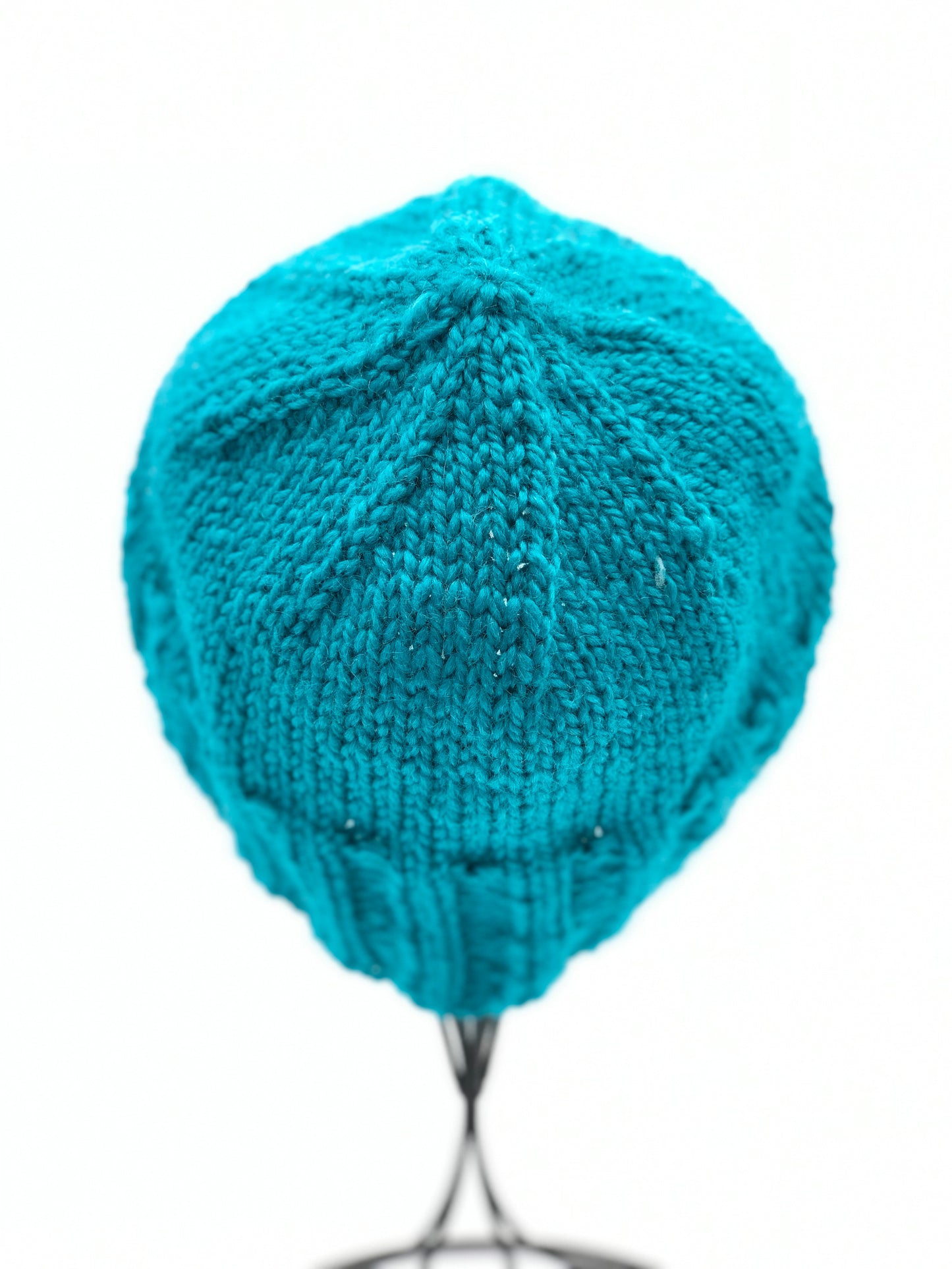 True Peacock Beanie - Back View