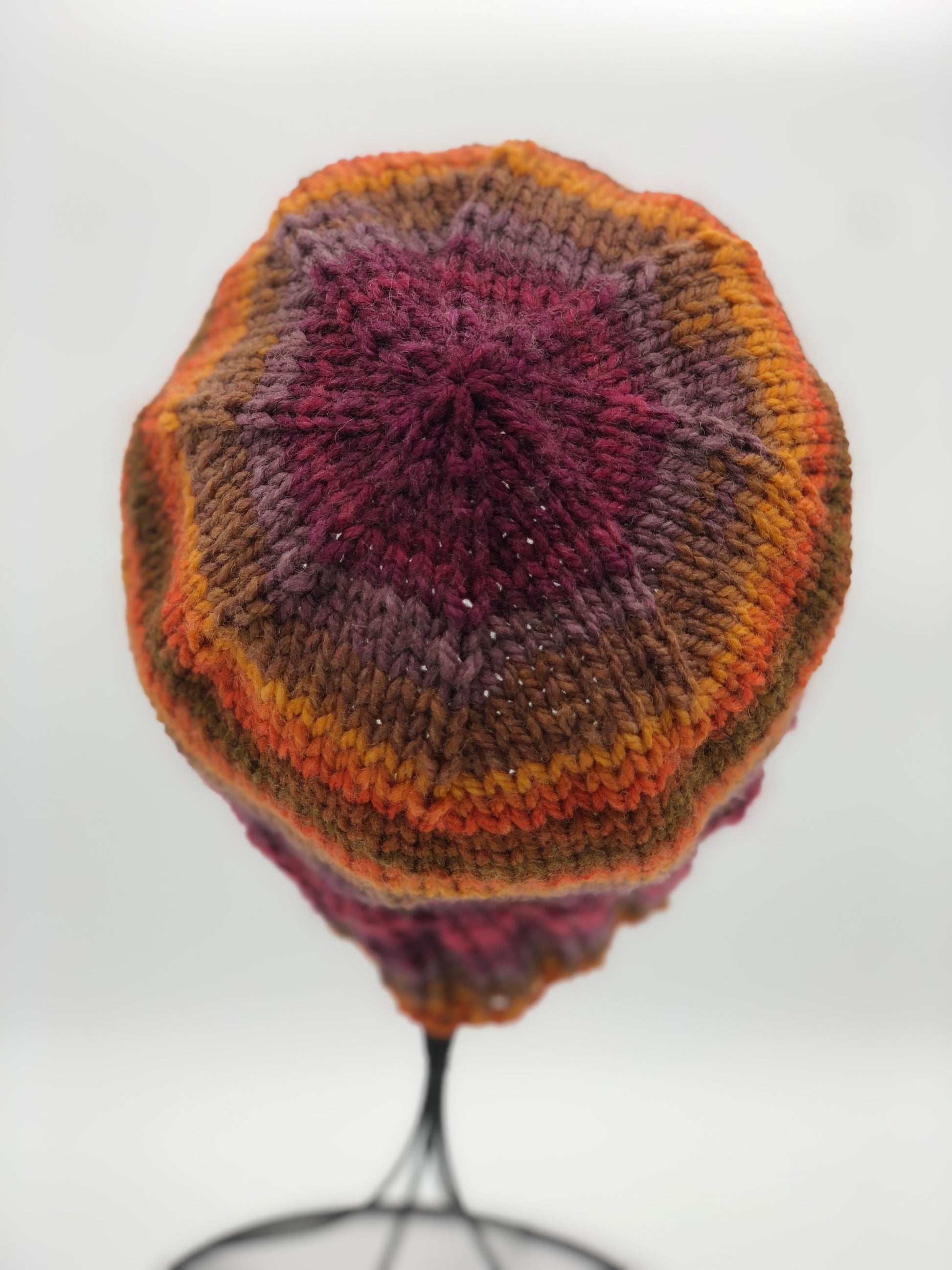 Fall Colors Beanie - Back View