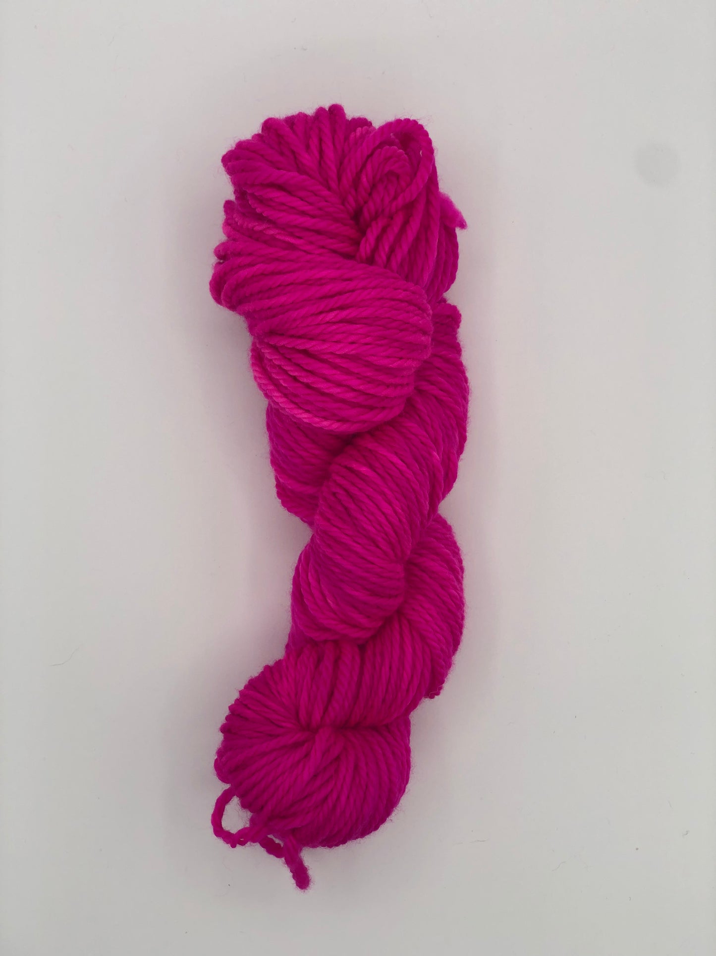 Neon Pink Chunky Yarn