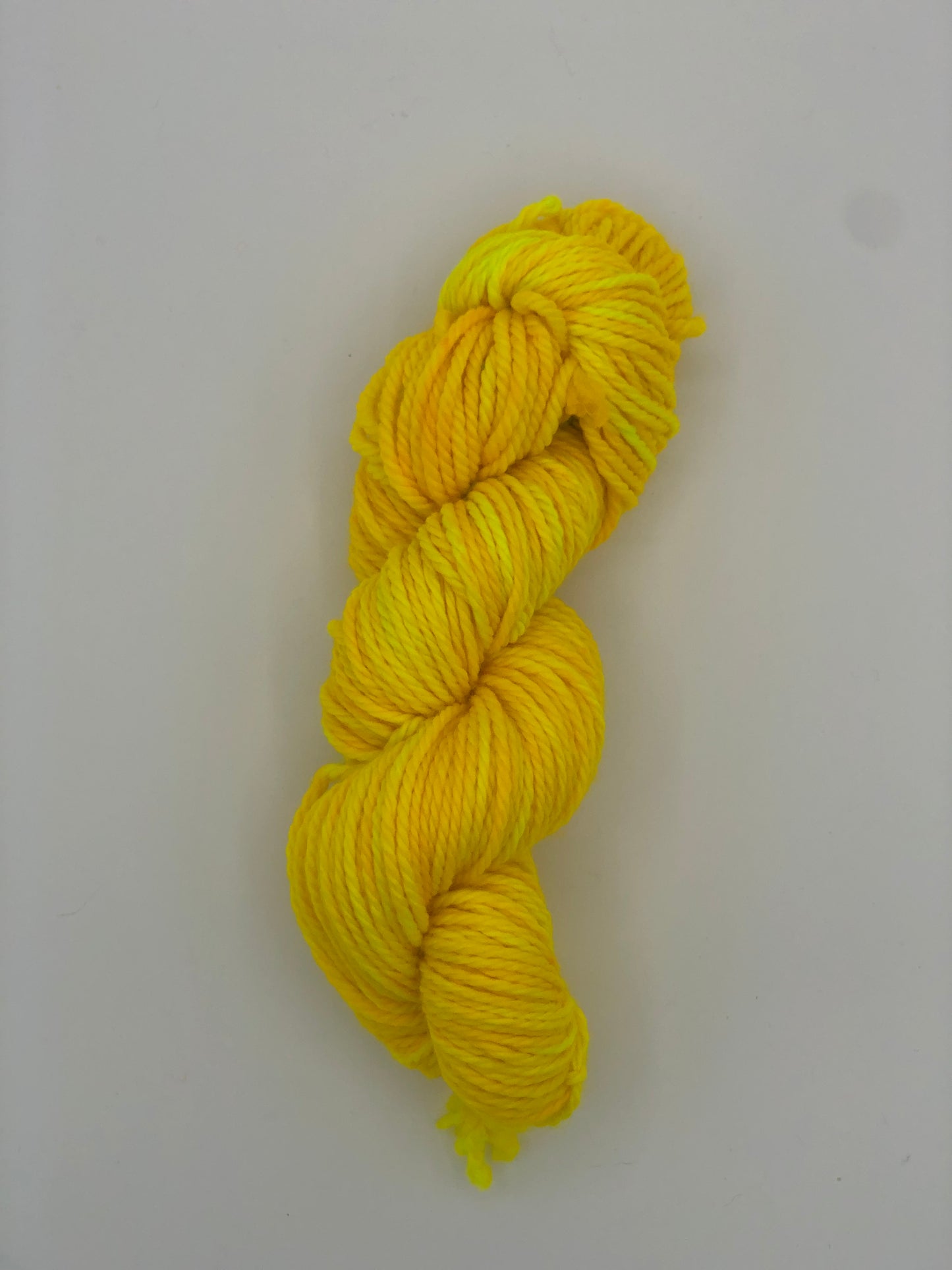 Neon Yellow Chunky Yarn