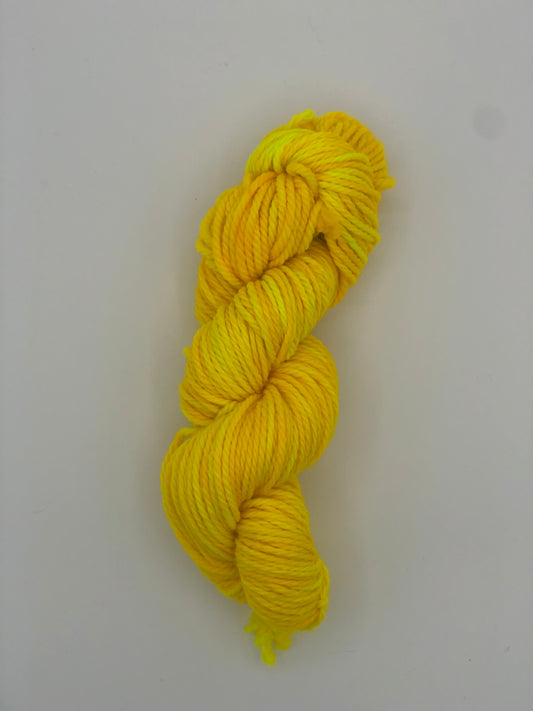 Neon Yellow Chunky Yarn