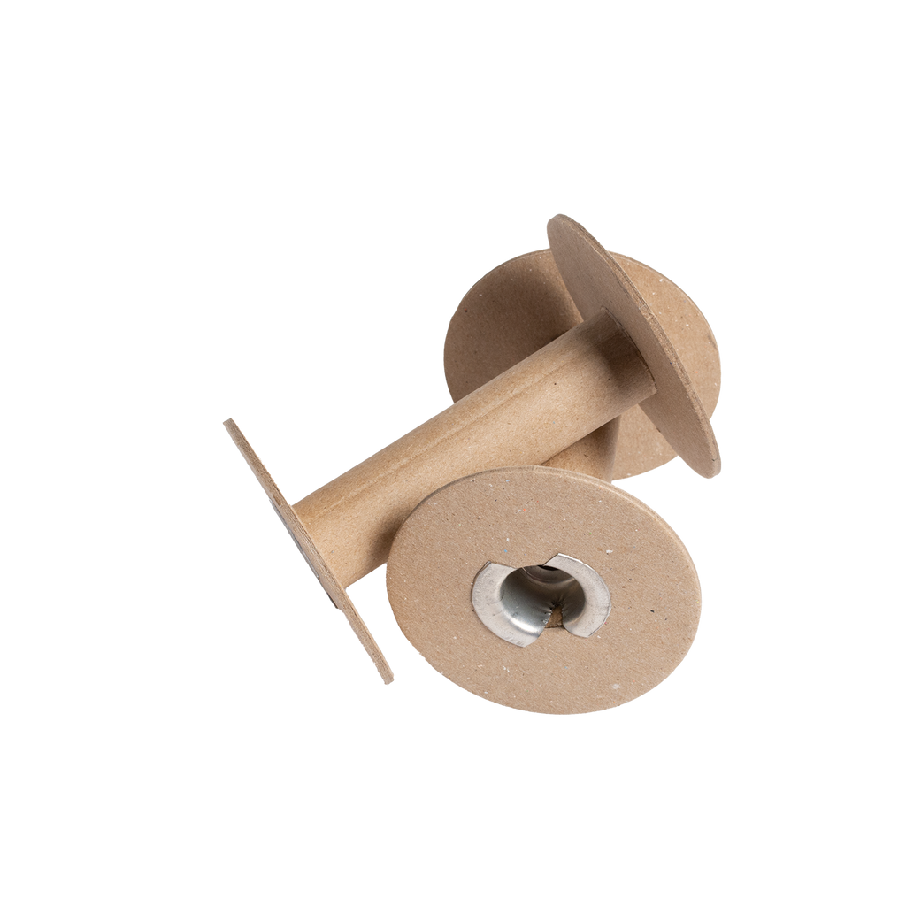 Schacht Cardboard Spools with Metal Ends 4” Pk of 10