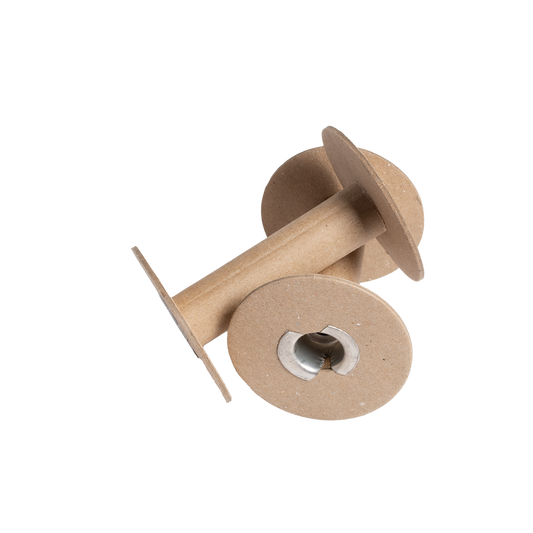 Schacht Cardboard Spools with Metal Ends 4” Pk of 10