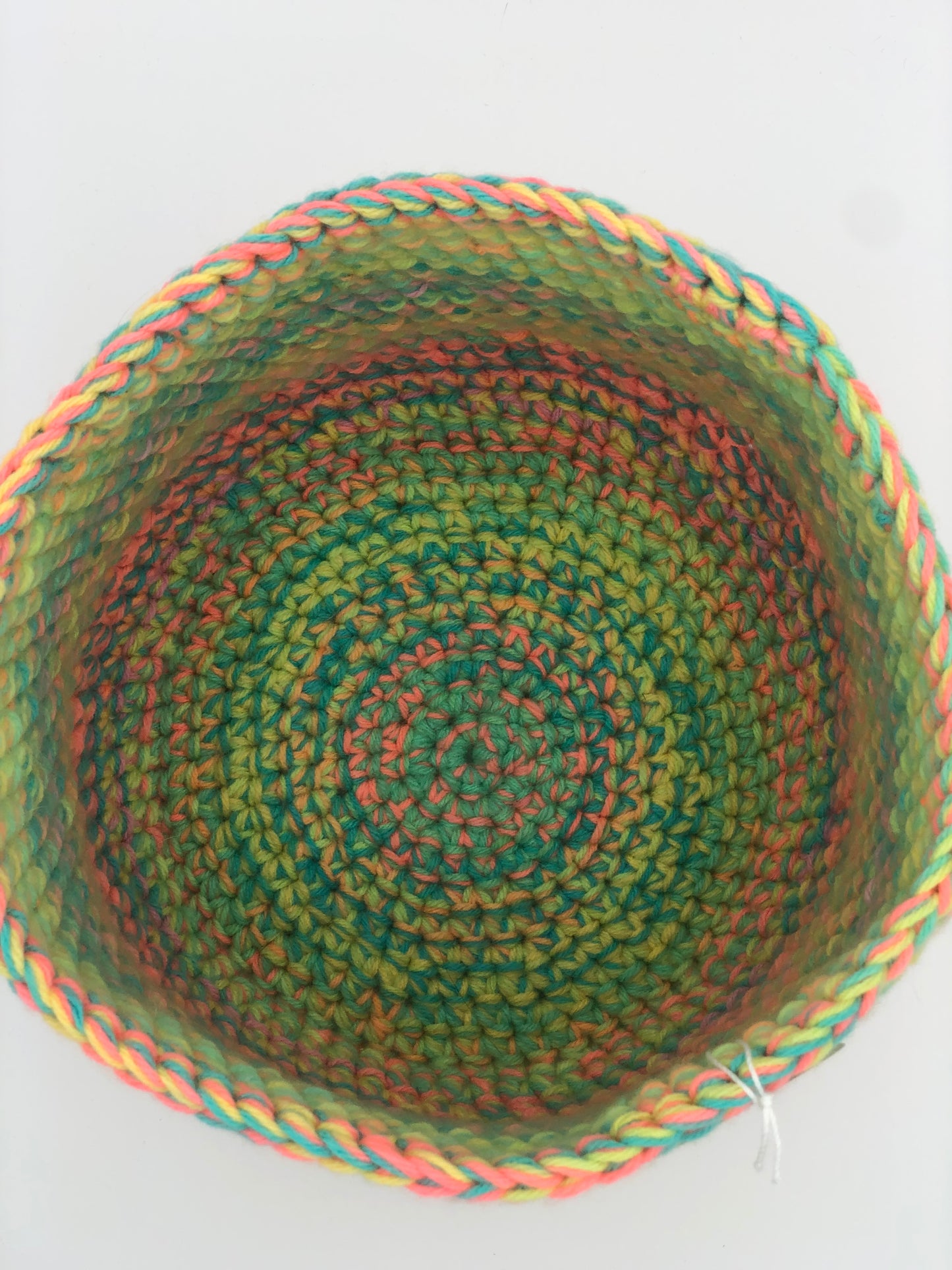 Pastel Rainbow Basket