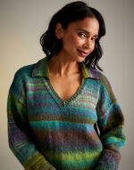 Midnight Garden Sweater in Sirdar Jewelspun Aran