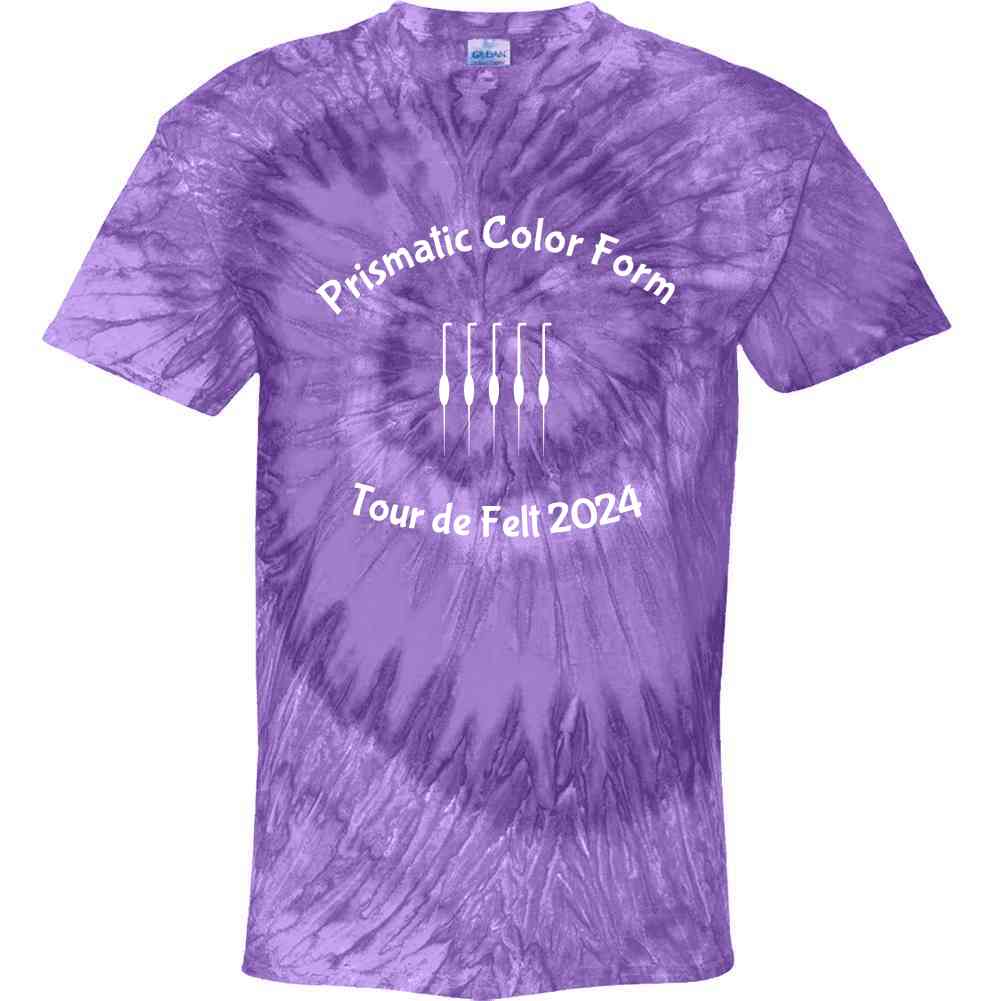 Tour De Felt White Tie Dye