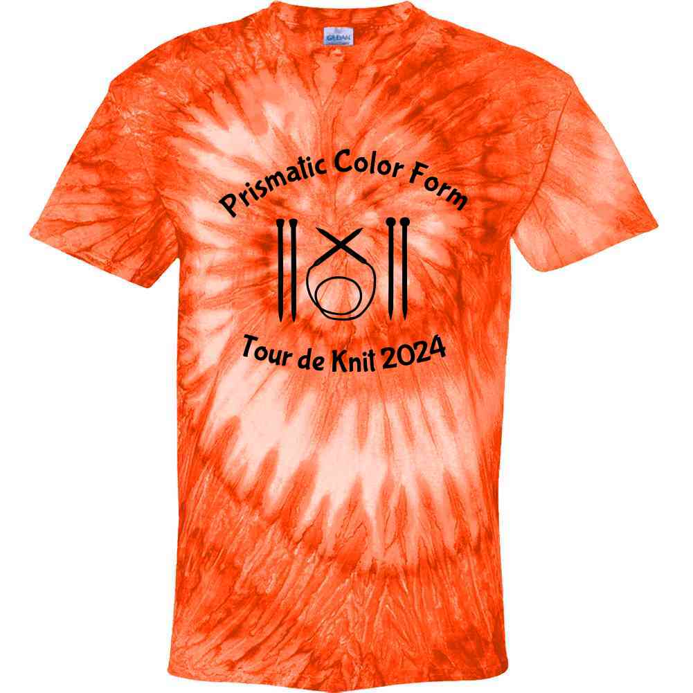 Tour De Knit Black Tie Dye