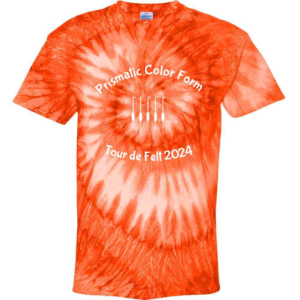 Tour De Felt White Tie Dye