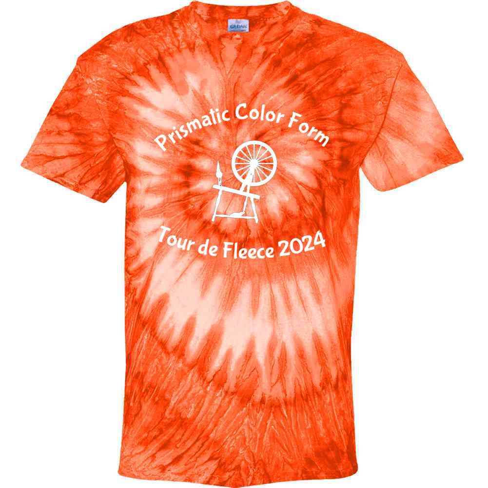 Tour De Fleece White Tie Dye