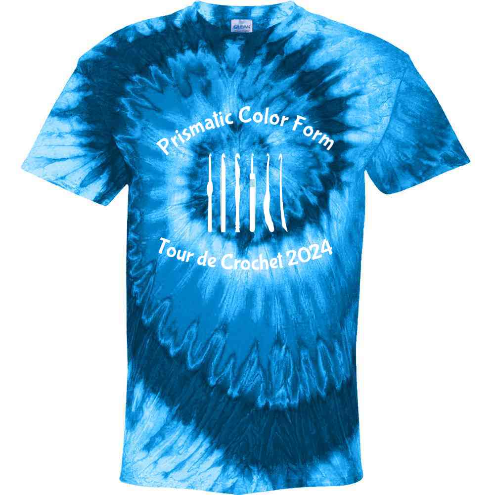 Tour De Crochet White Tie Dye