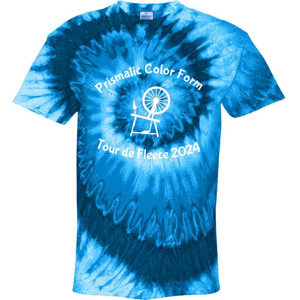 Tour De Fleece White Tie Dye