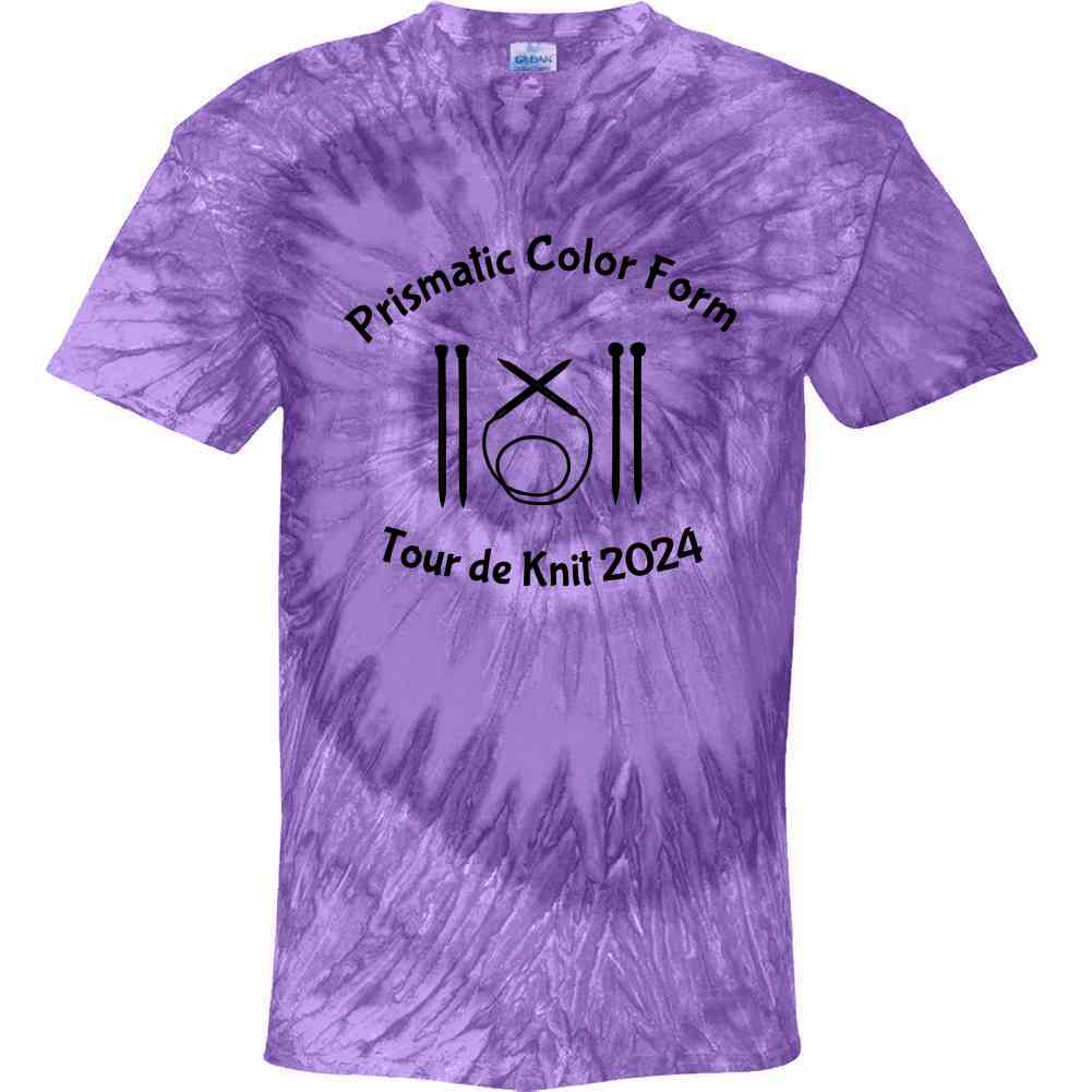 Tour De Knit Black Tie Dye